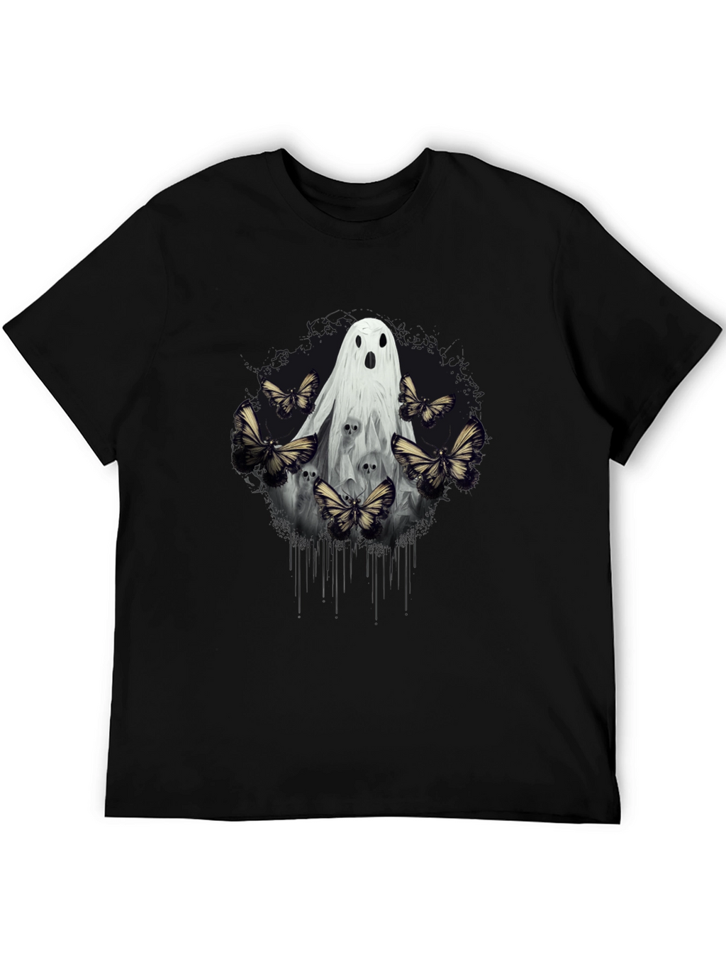Ghost & Butterfly Graphic Tee