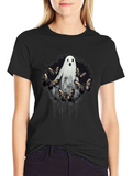 Ghost & Butterfly Graphic Tee