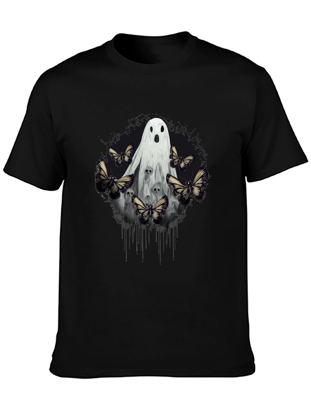 Ghost & Butterfly Graphic Tee