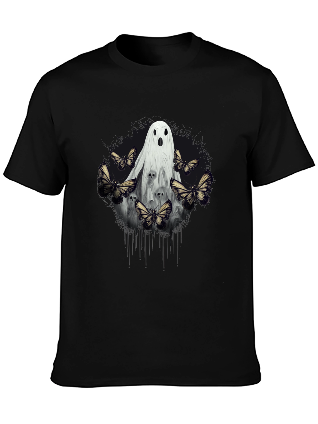 Ghost & Butterfly Graphic Tee