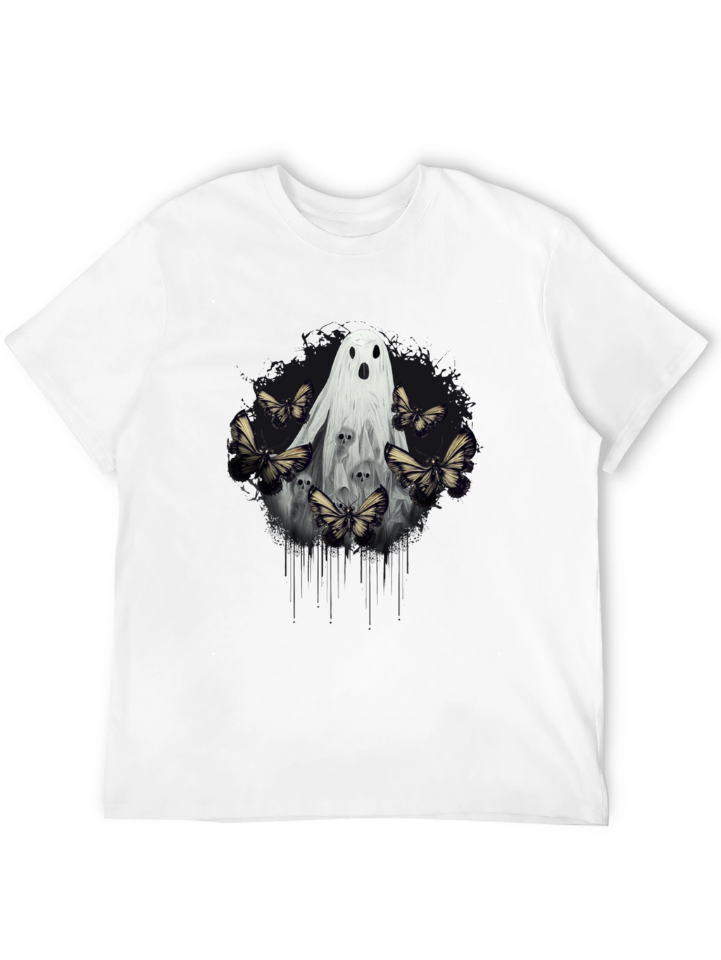 Ghost & Butterfly Graphic Tee