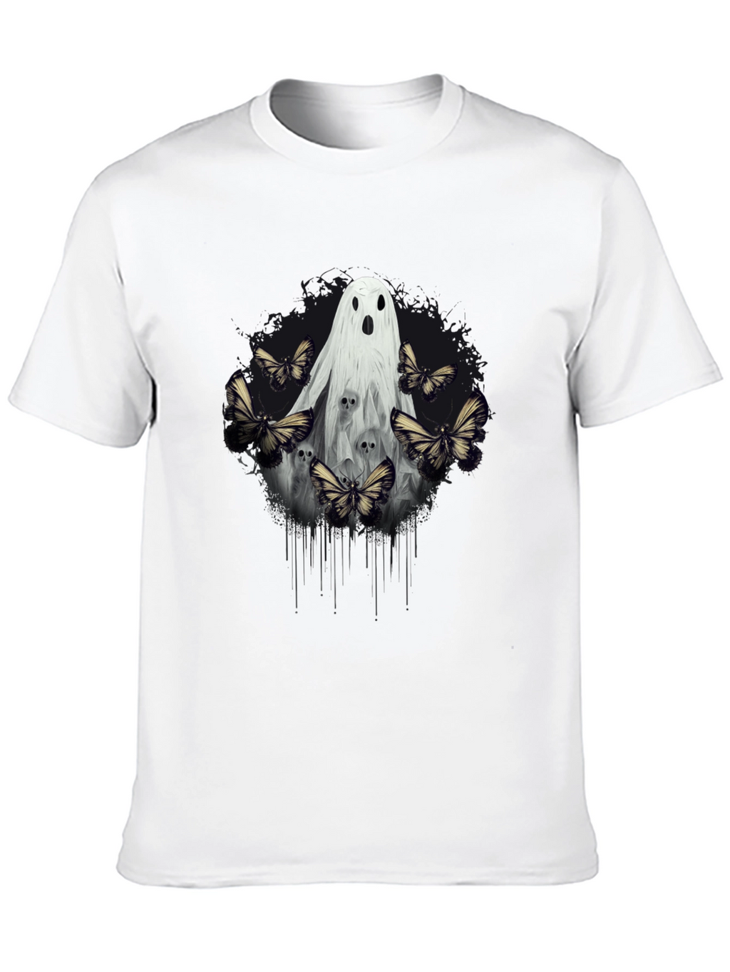 Ghost & Butterfly Graphic Tee