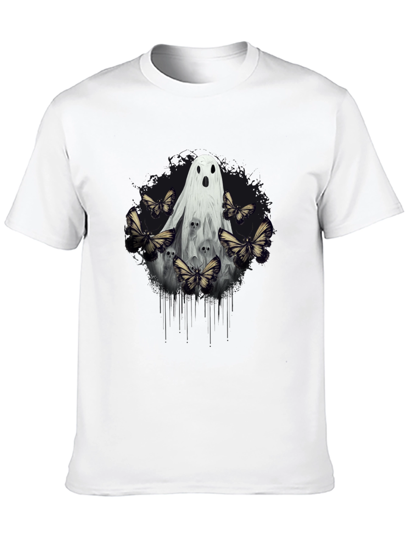 Ghost & Butterfly Graphic Tee