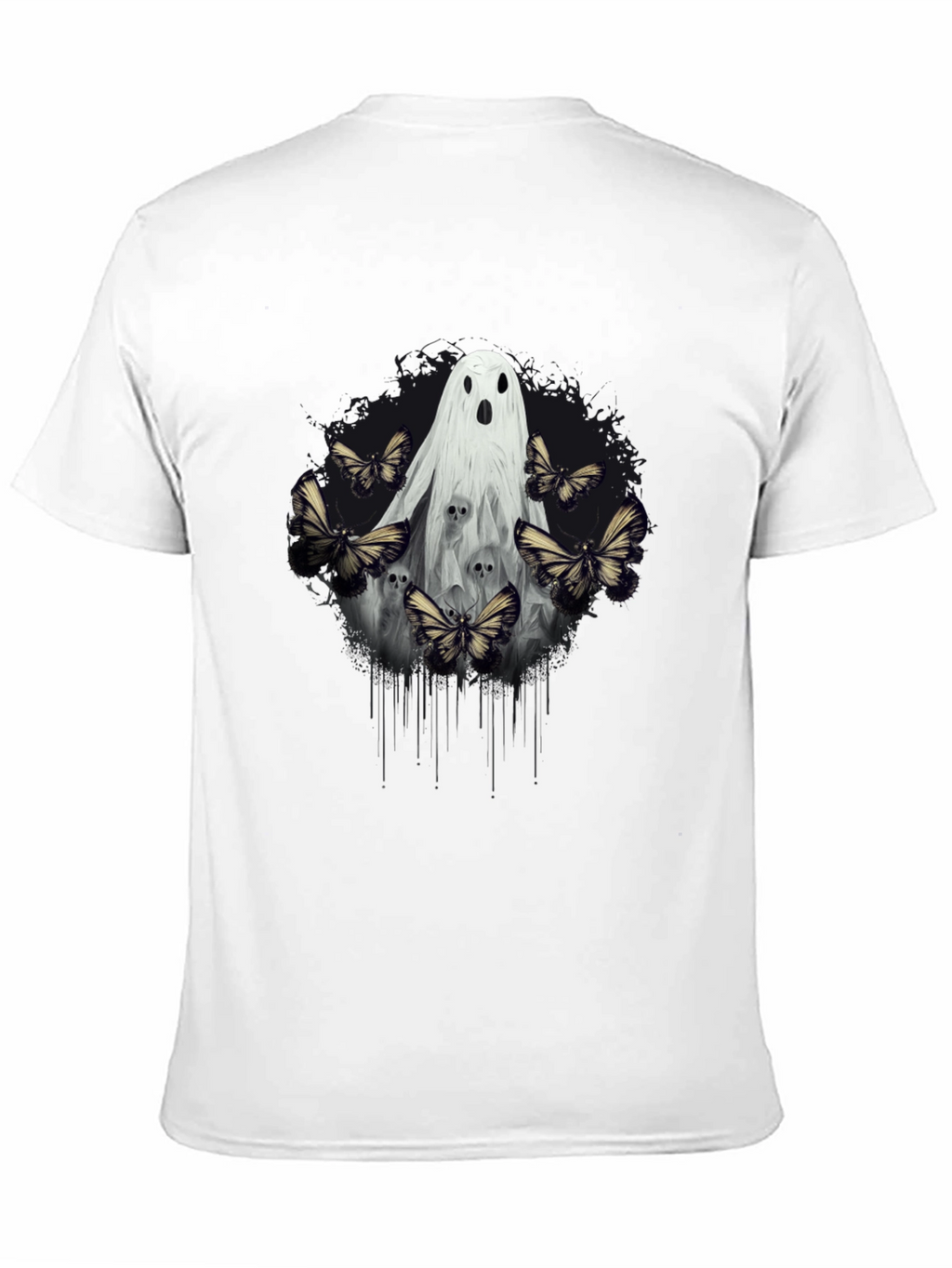 Ghost & Butterfly Graphic Tee