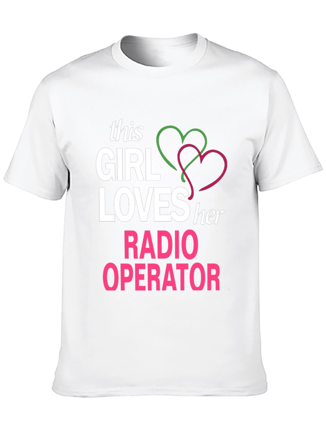Girl Loves Radio Operator T-Shirt