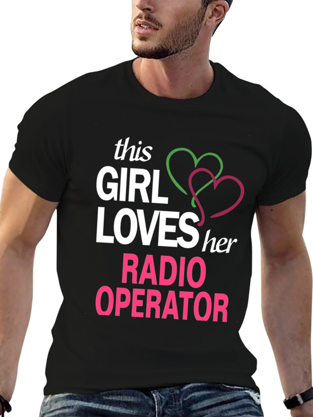 Girl Loves Radio Operator T-Shirt