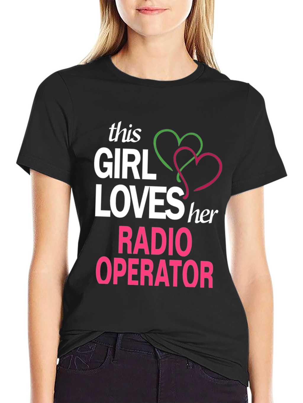Girl Loves Radio Operator T-Shirt