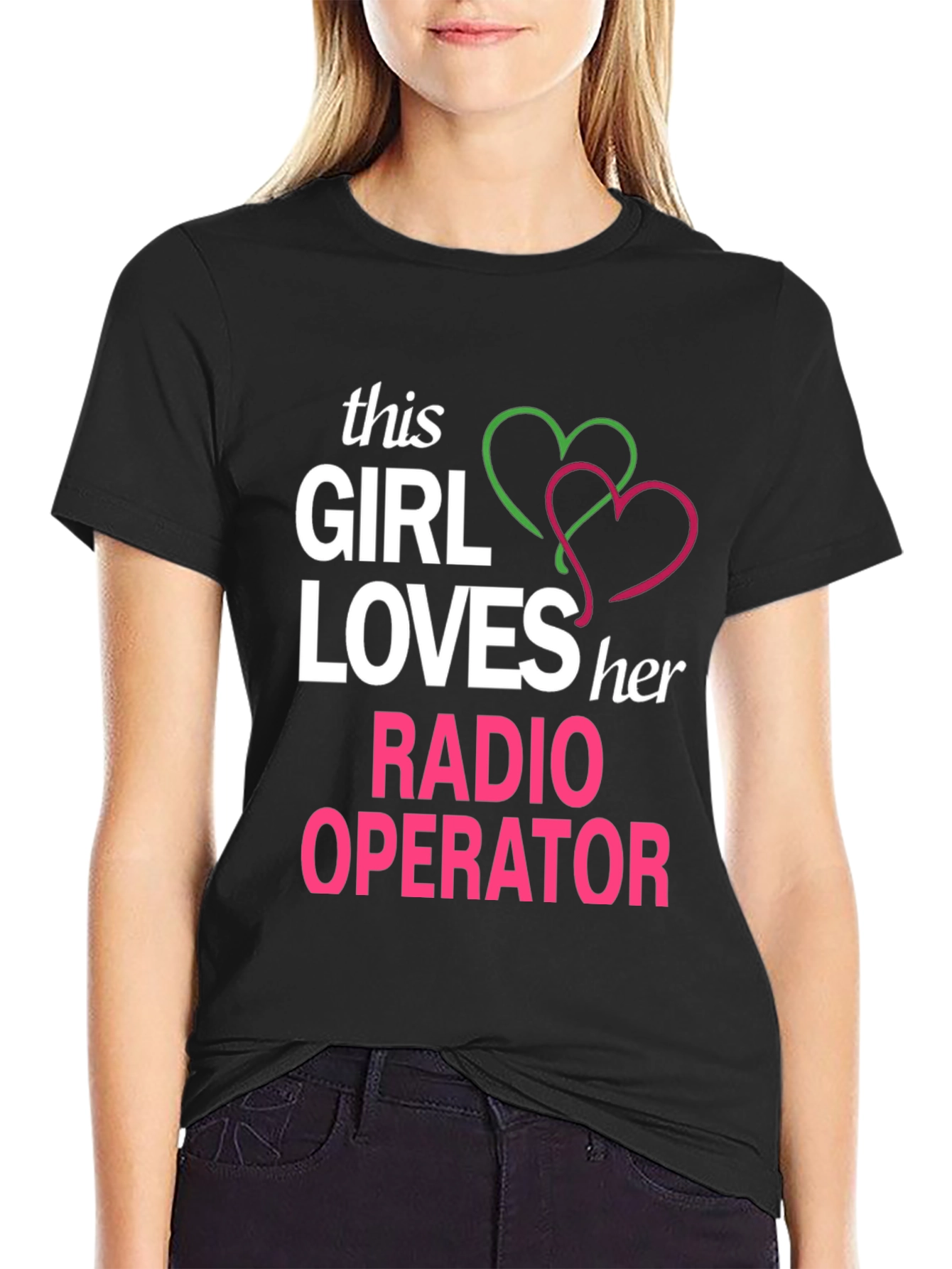 Girl Loves Radio Operator T-Shirt