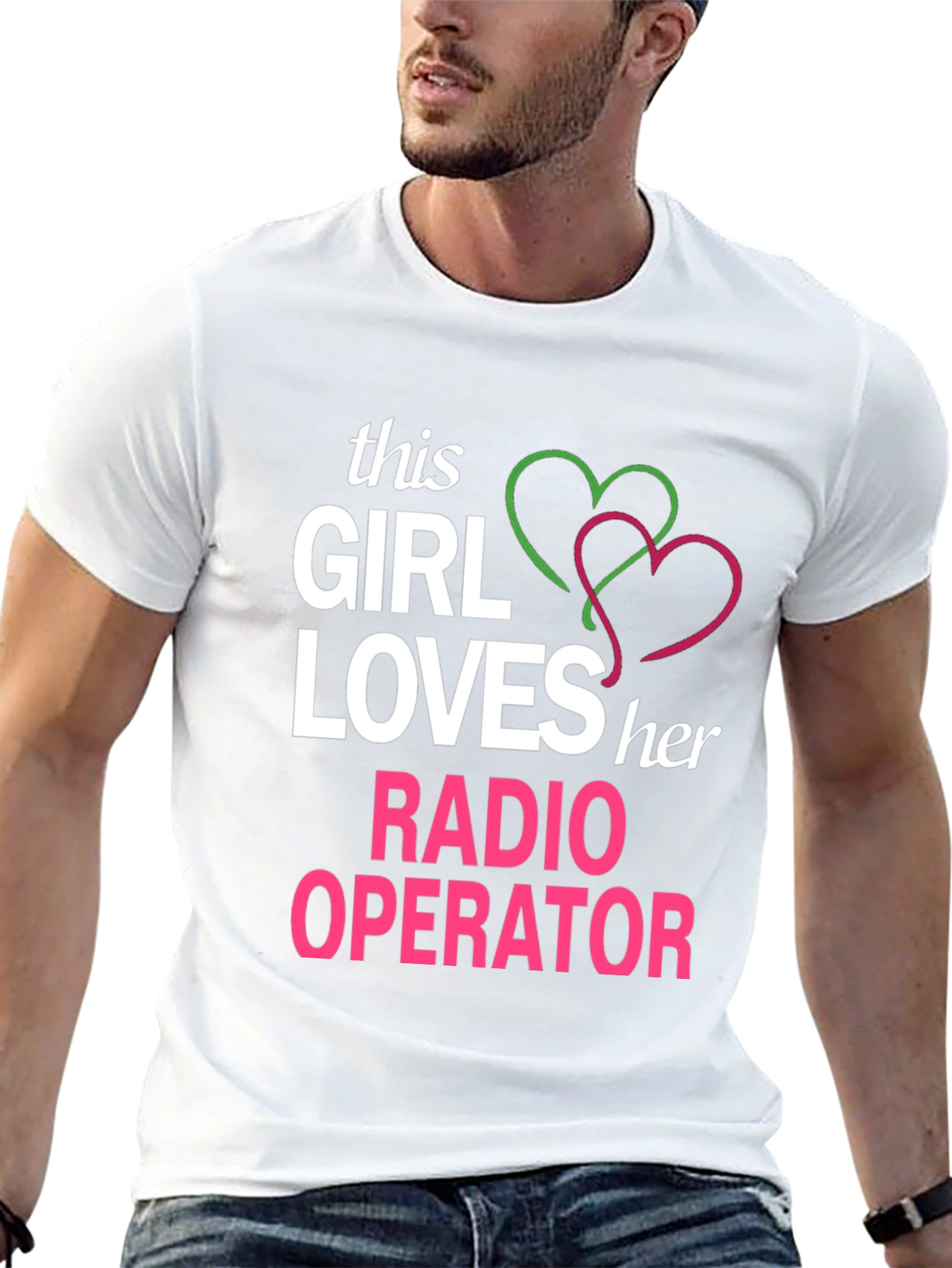 Girl Loves Radio Operator T-Shirt