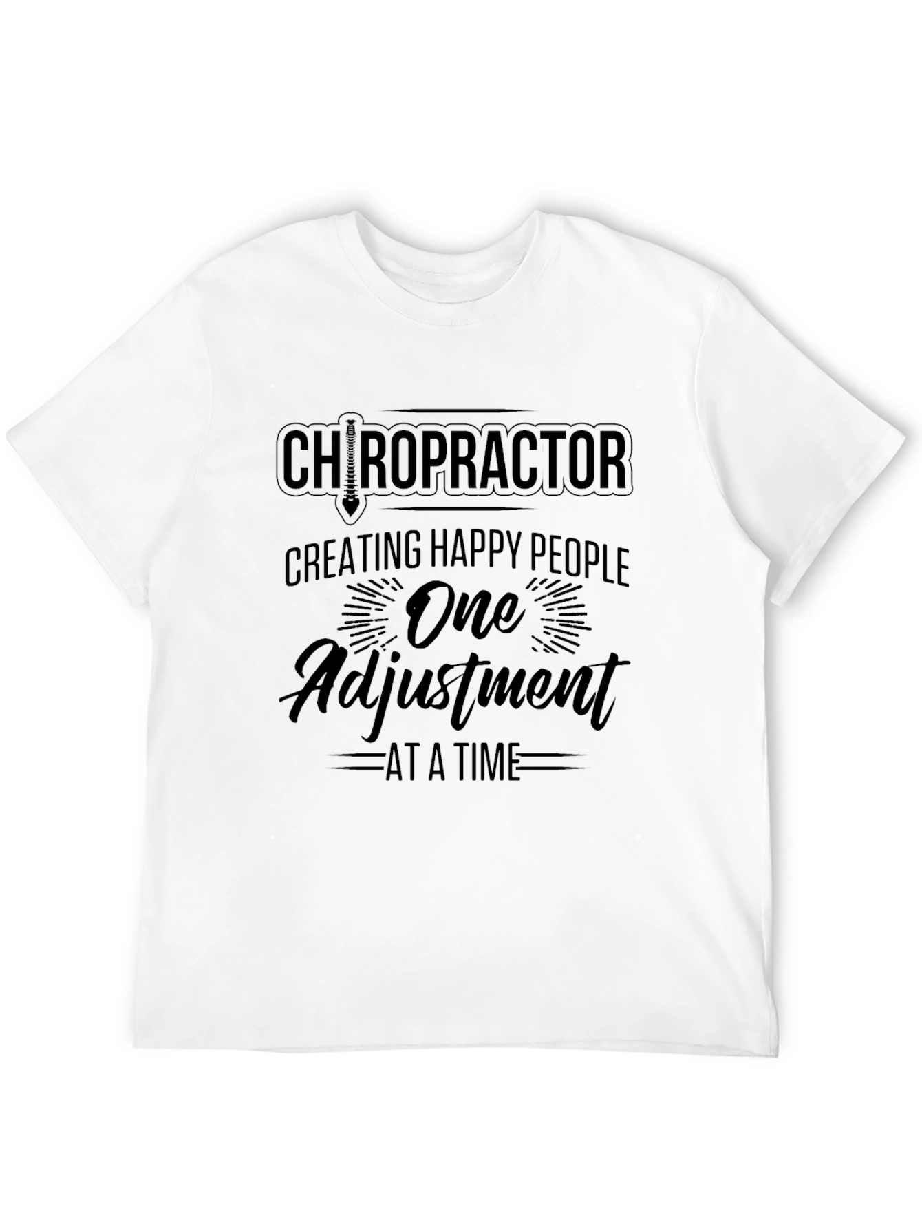 Chiropractor Adjustment Graphic Tee