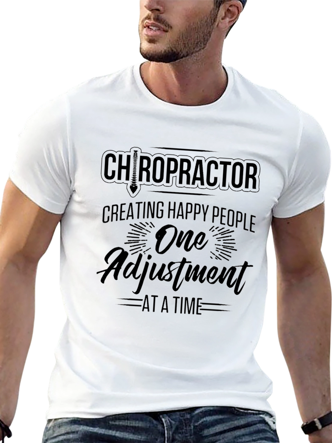 Chiropractor Adjustment Graphic Tee