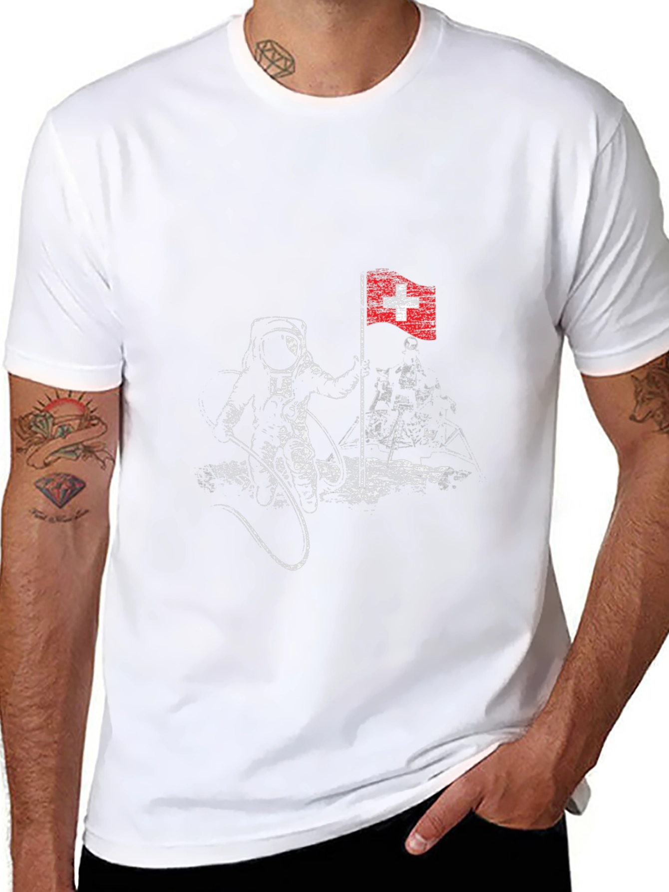Swiss Astronaut T-Shirt