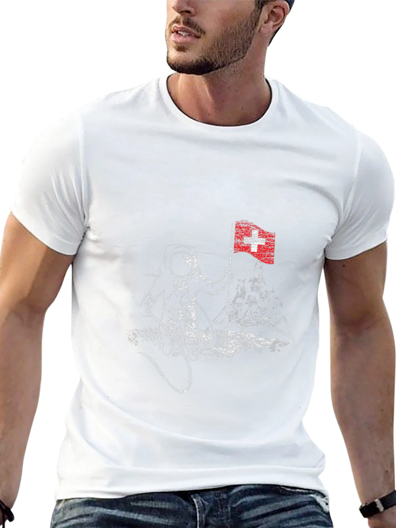 Swiss Astronaut T-Shirt