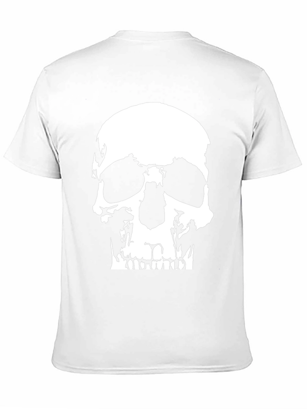 Skull Graphic T-Shirt - Bold Black Tee