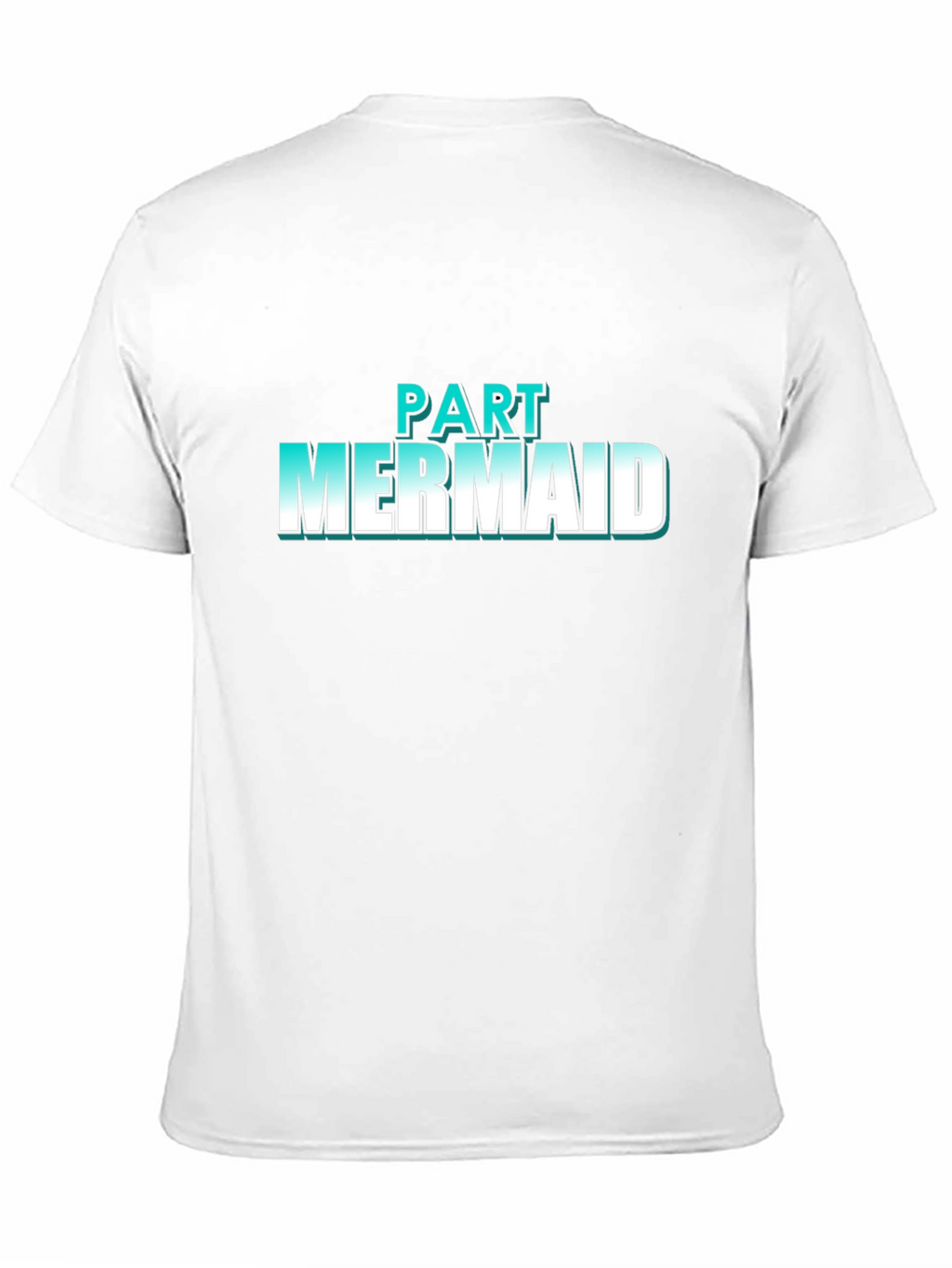 Part Mermaid Graphic T-Shirt - Black Cotton Tee