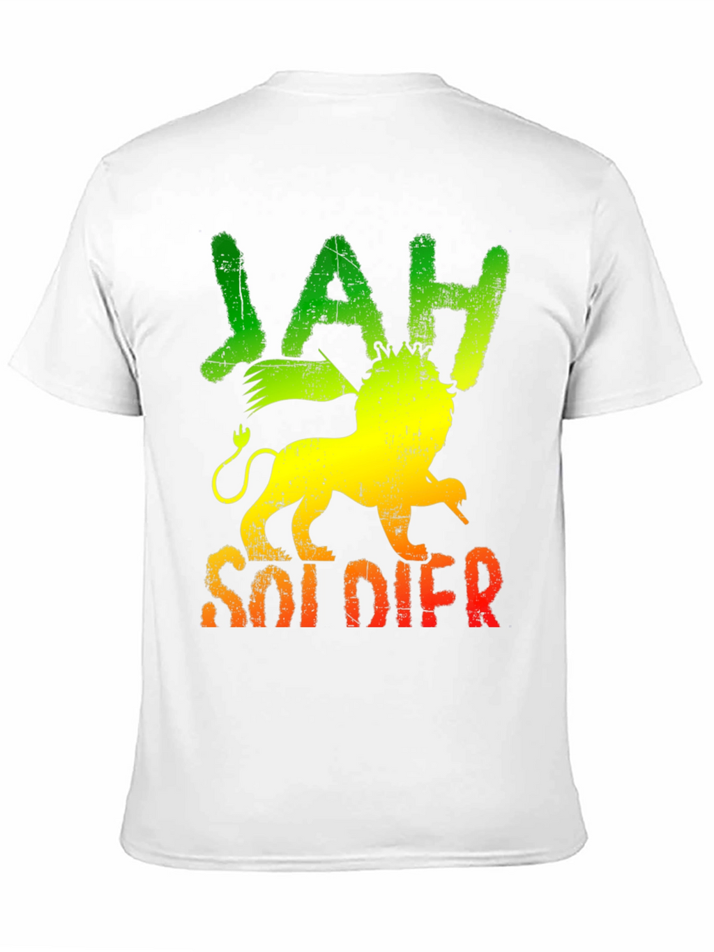 Rasta Jah Soldier Lion T-Shirt