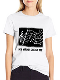 Music Lover Tee - My Wand Chose Me