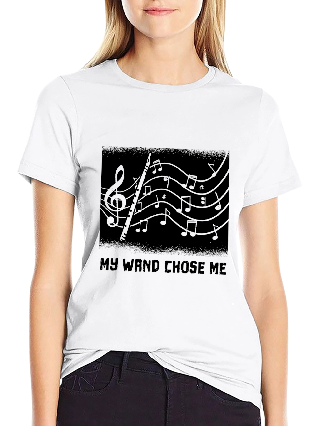Music Lover Tee - My Wand Chose Me