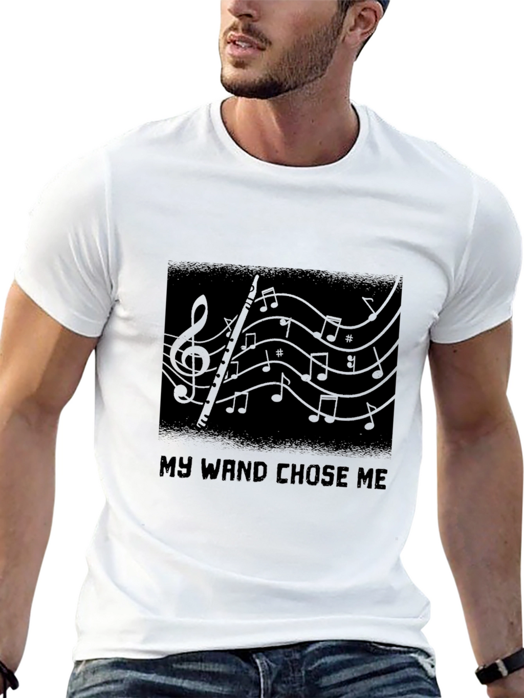 Music Lover Tee - My Wand Chose Me
