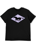 Horse Silhouette Graphic Black T-Shirt