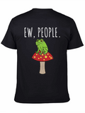 Ew People Frog on Mushroom T-Shirt - Unisex
