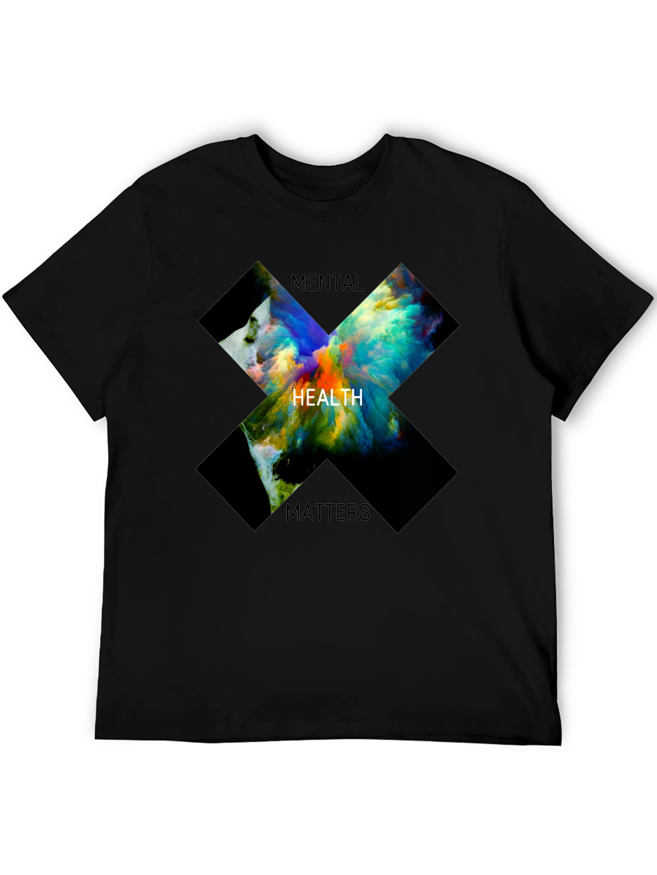 Mental Health Matters Graphic Tee - Black