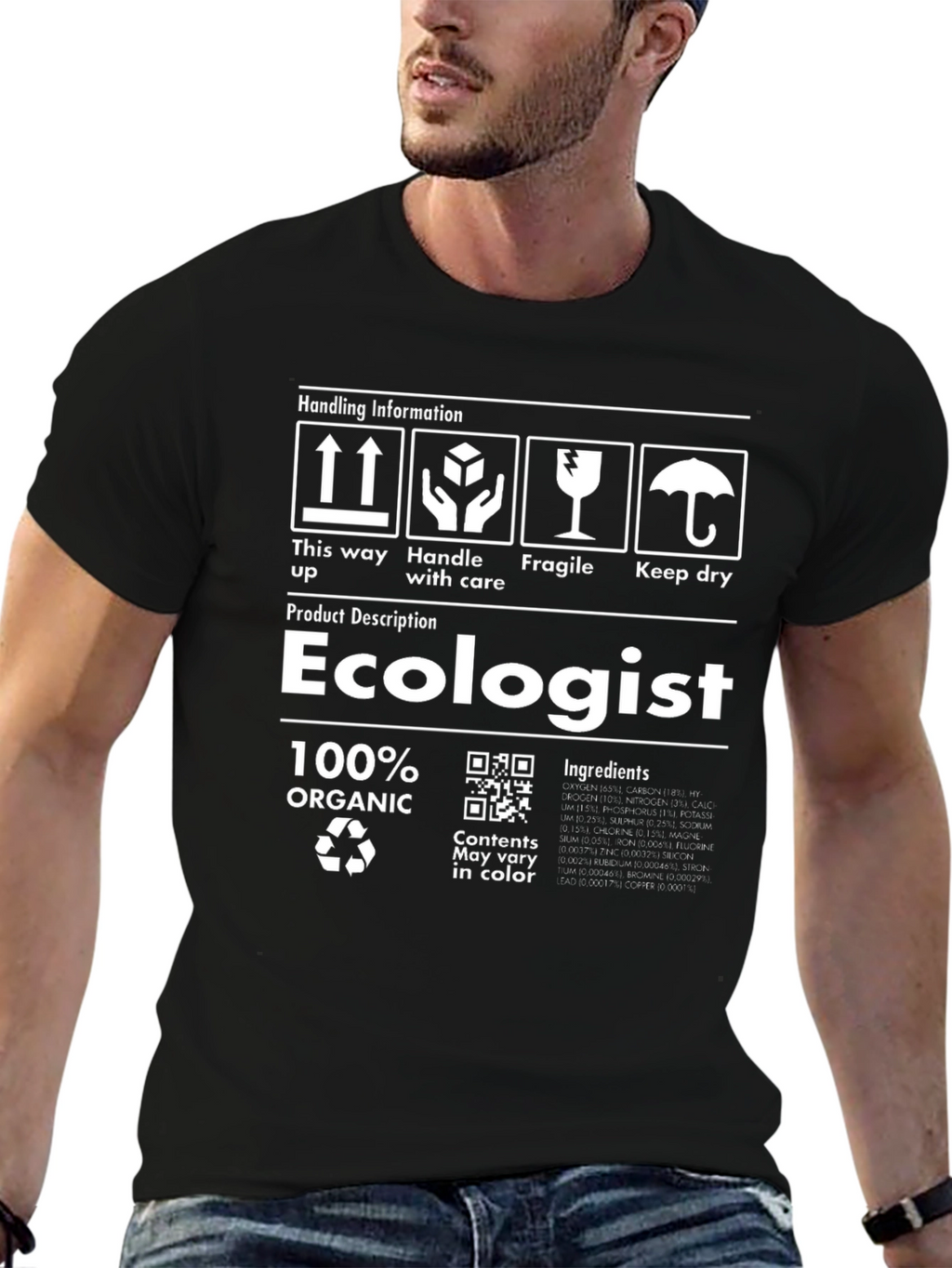Ecologist T-Shirt | 100% Organic Humor Tee