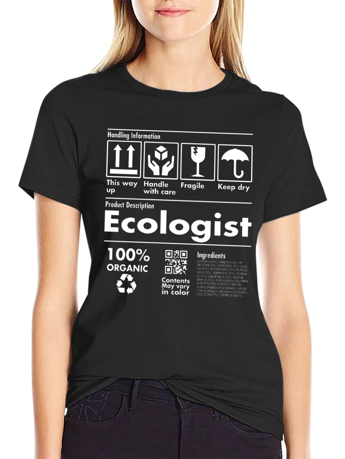 Ecologist T-Shirt | 100% Organic Humor Tee