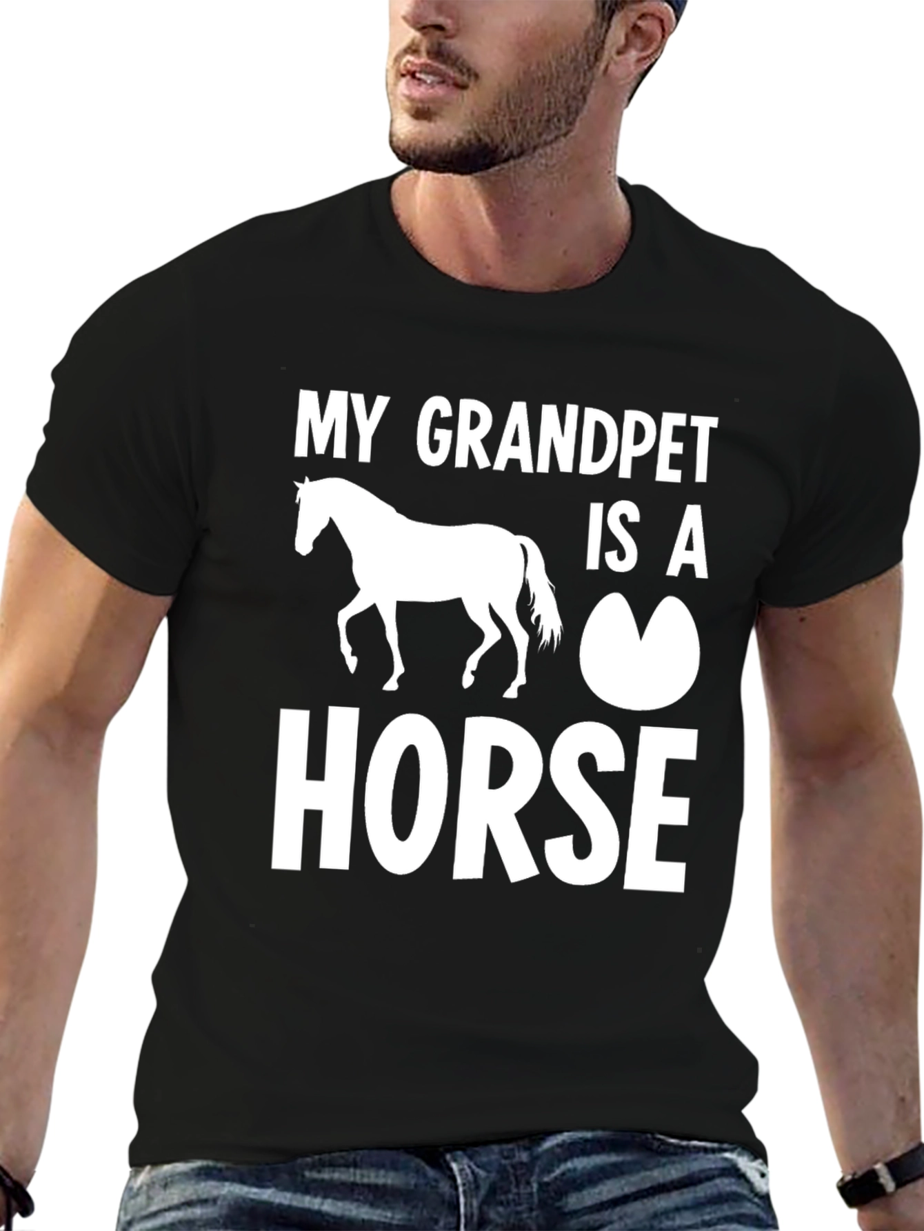My Grandpet is a Horse Graphic T-Shirt