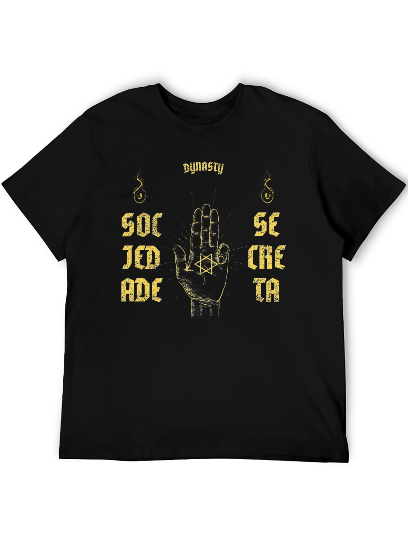 Dynasty Secret Society Graphic Tee - Black