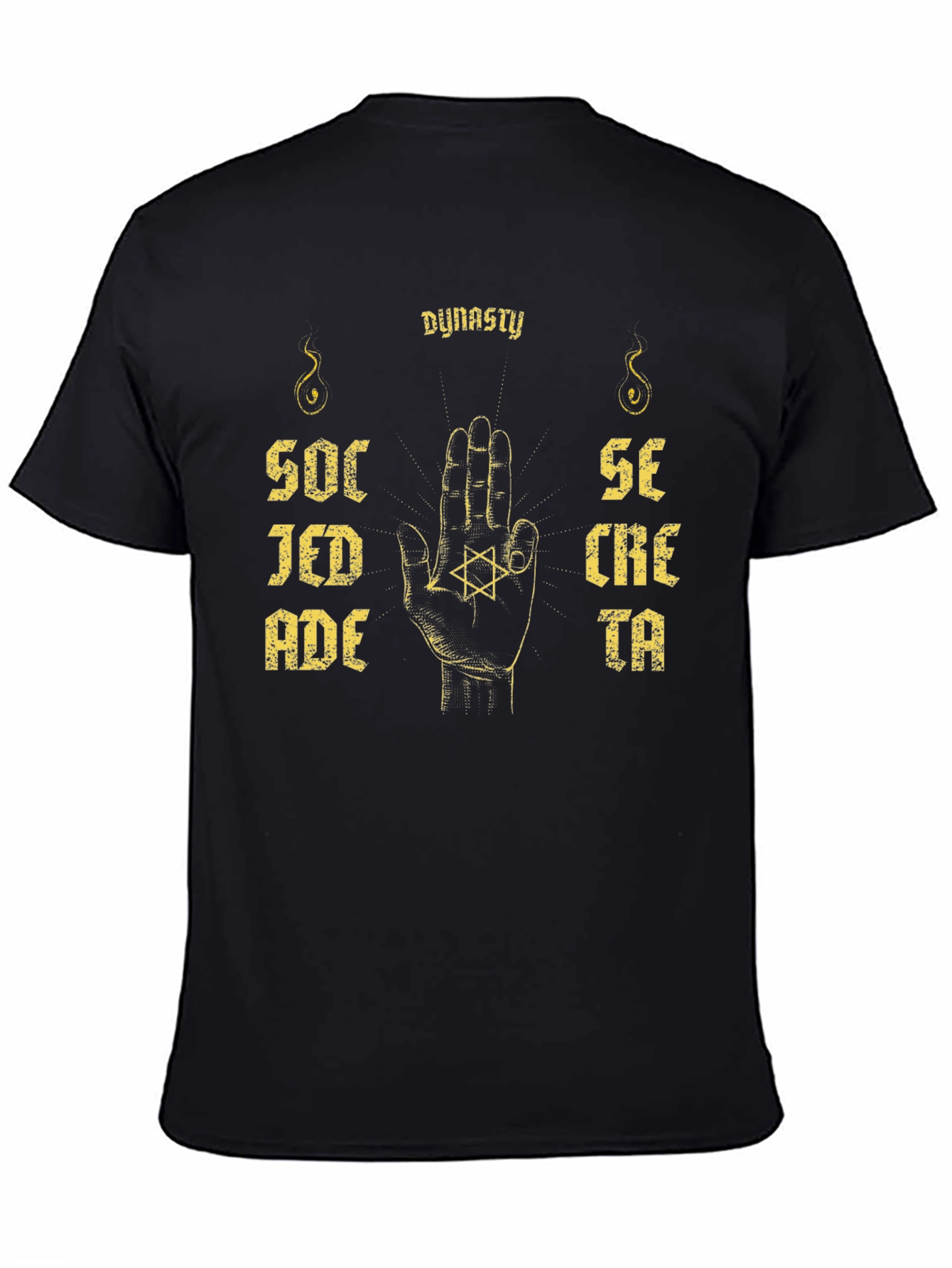 Dynasty Secret Society Graphic Tee - Black