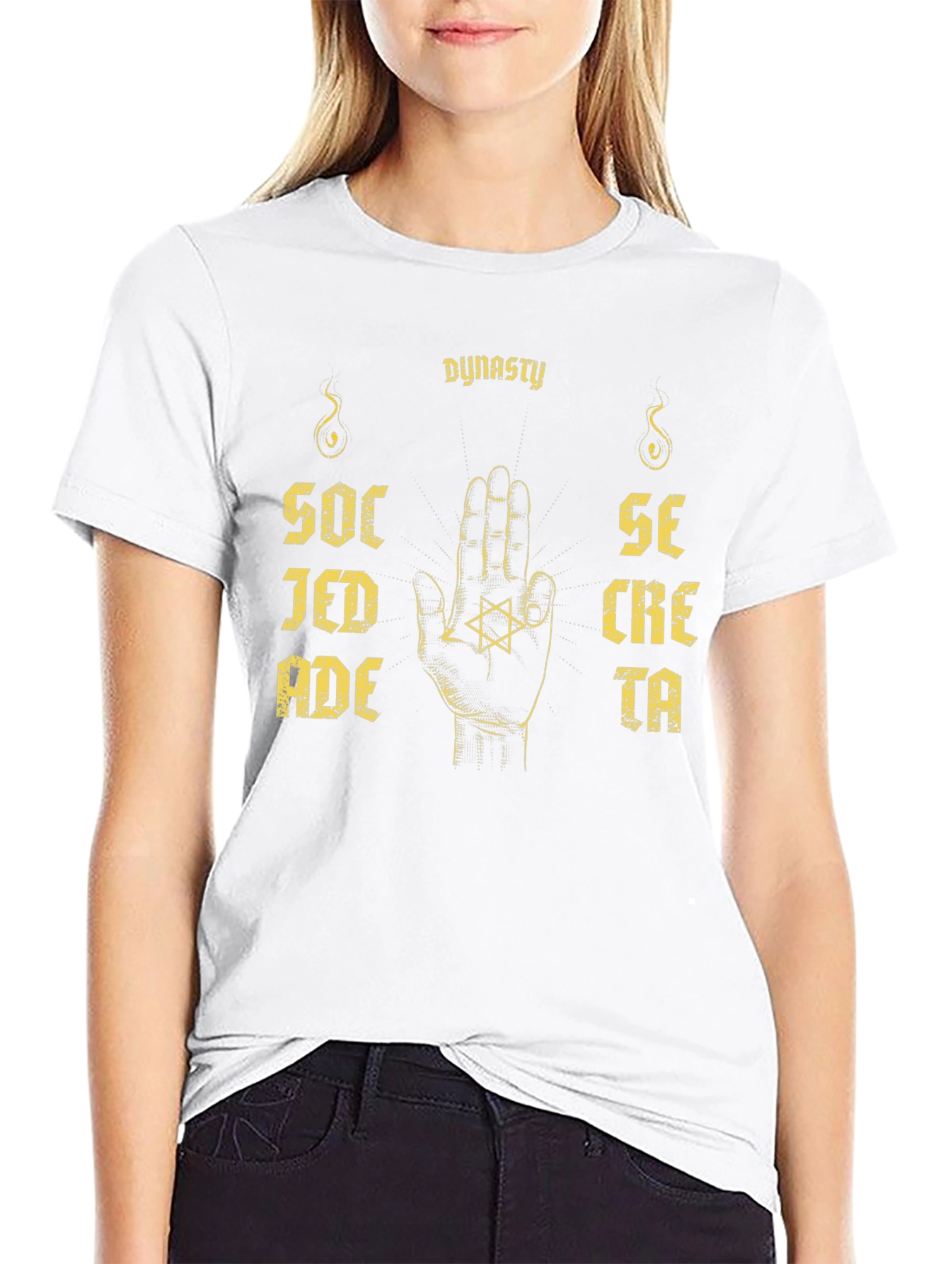 Dynasty Secret Society Graphic Tee - Black
