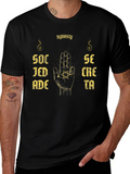 Dynasty Secret Society Graphic Tee - Black