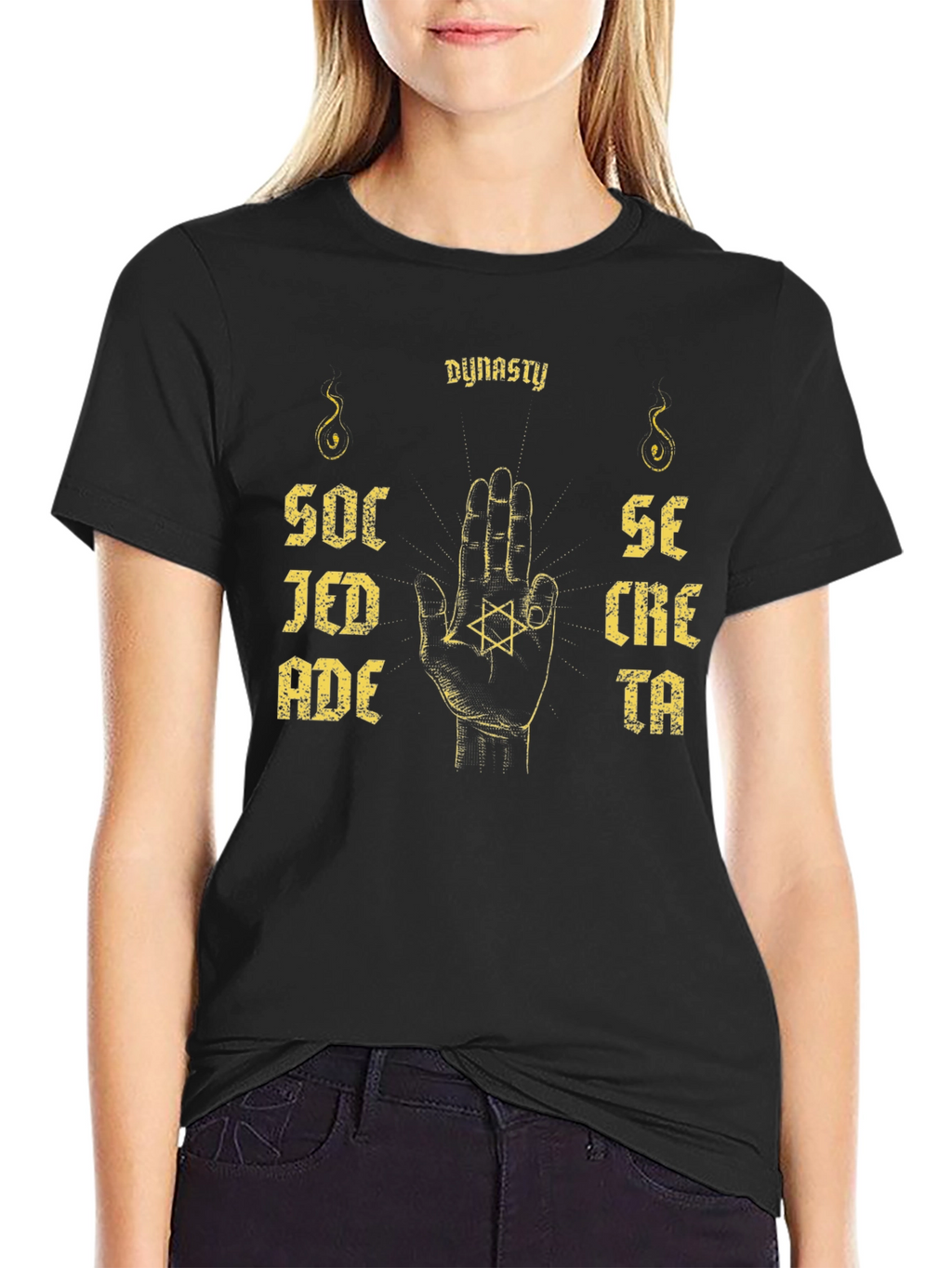 Dynasty Secret Society Graphic Tee - Black