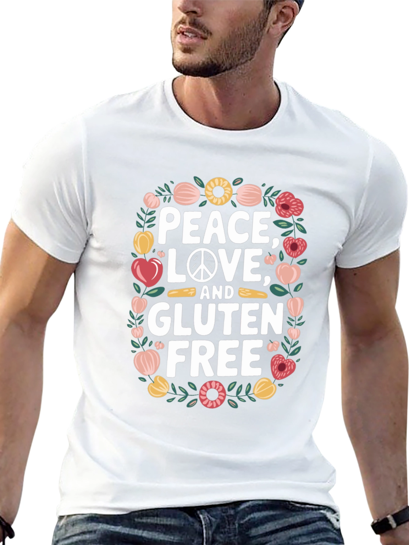 Peace Love Gluten Free T-Shirt