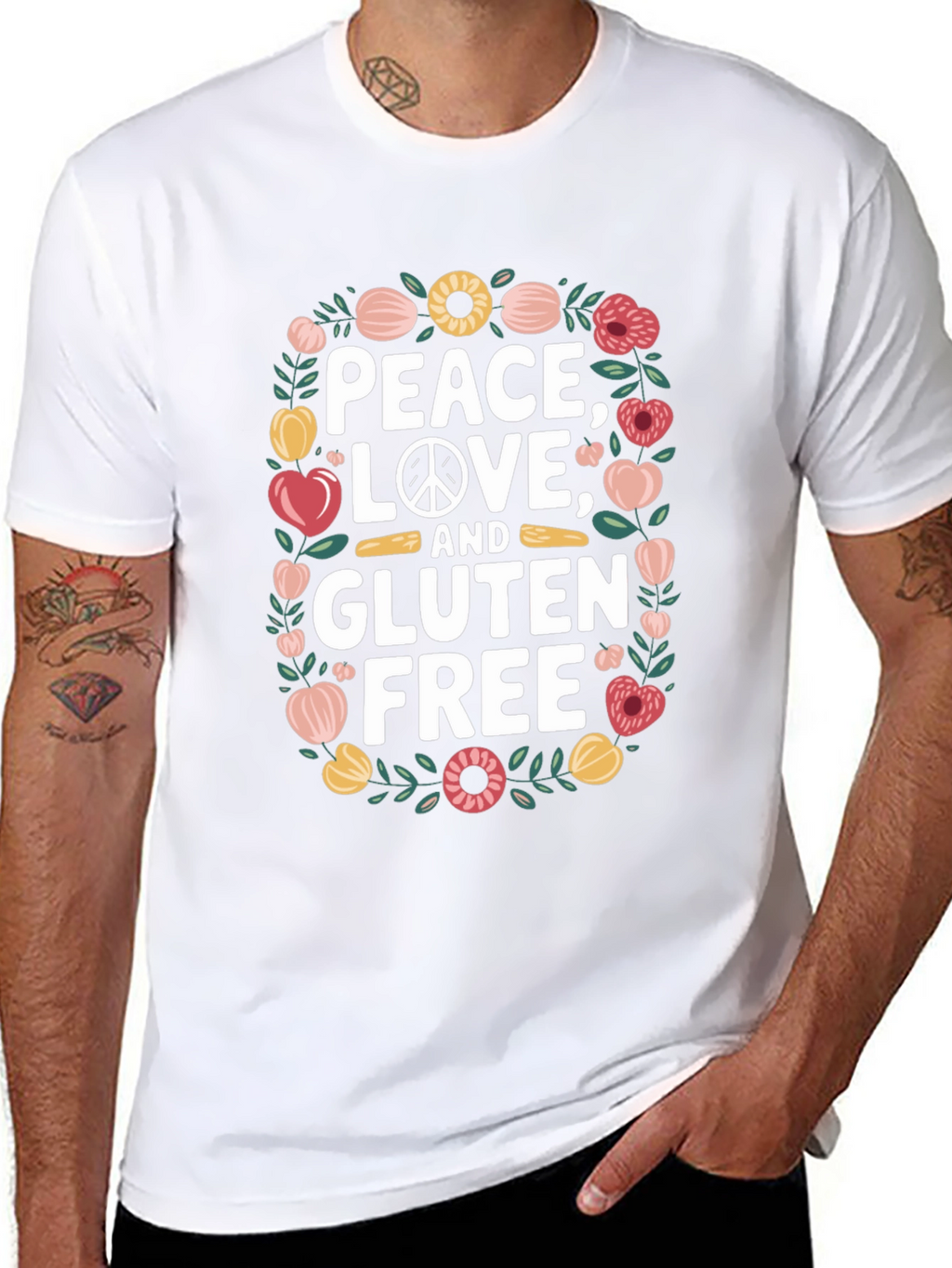 Peace Love Gluten Free T-Shirt