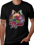 Dog Mama Graphic Tee - Stylish & Comfy