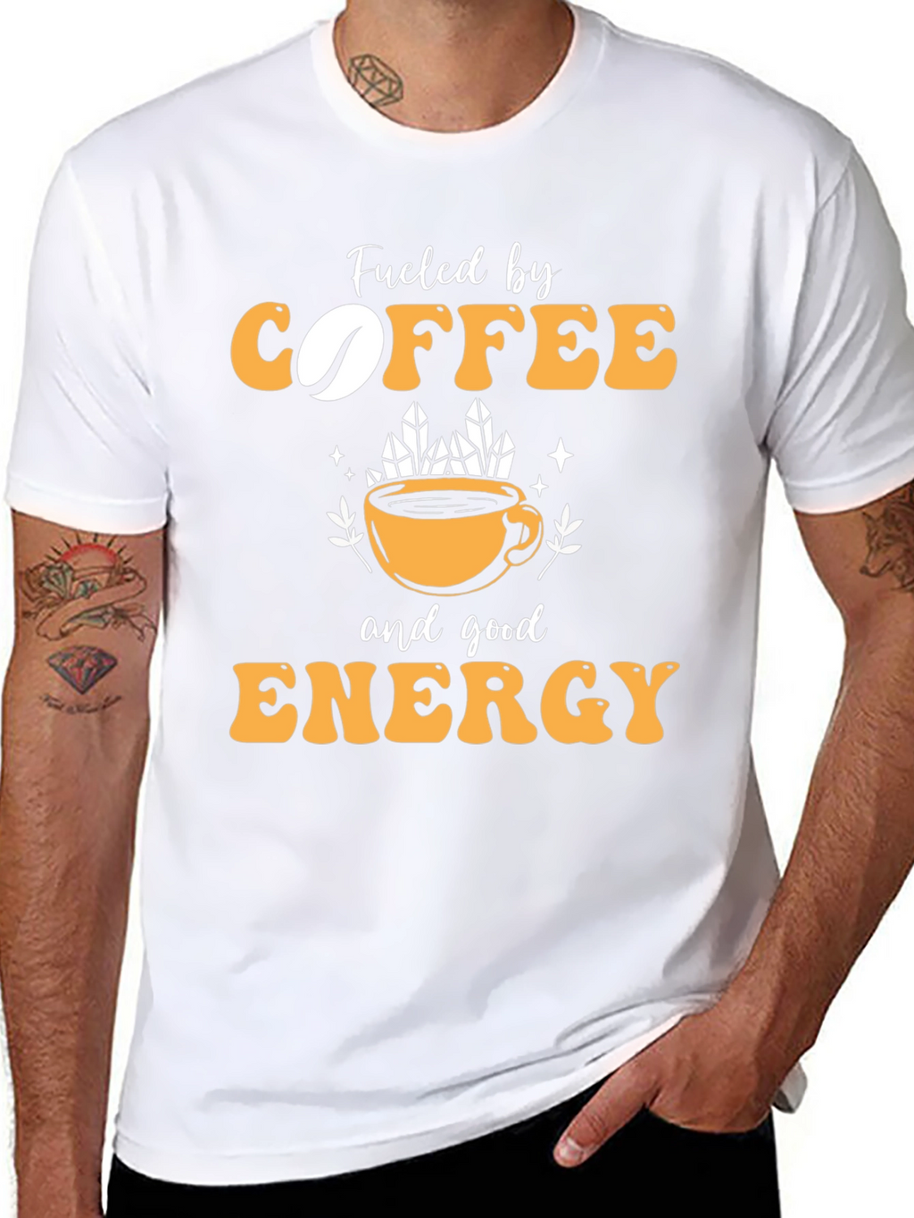 Fueled by Coffee and Good Energy T-Shirt