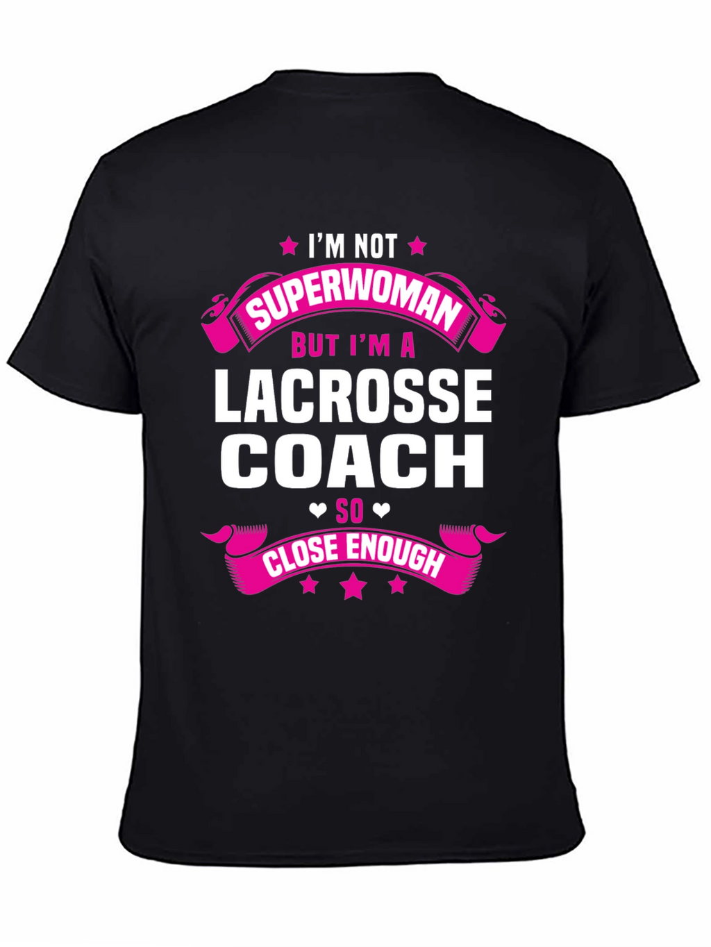 Lacrosse Coach Superwoman T-Shirt