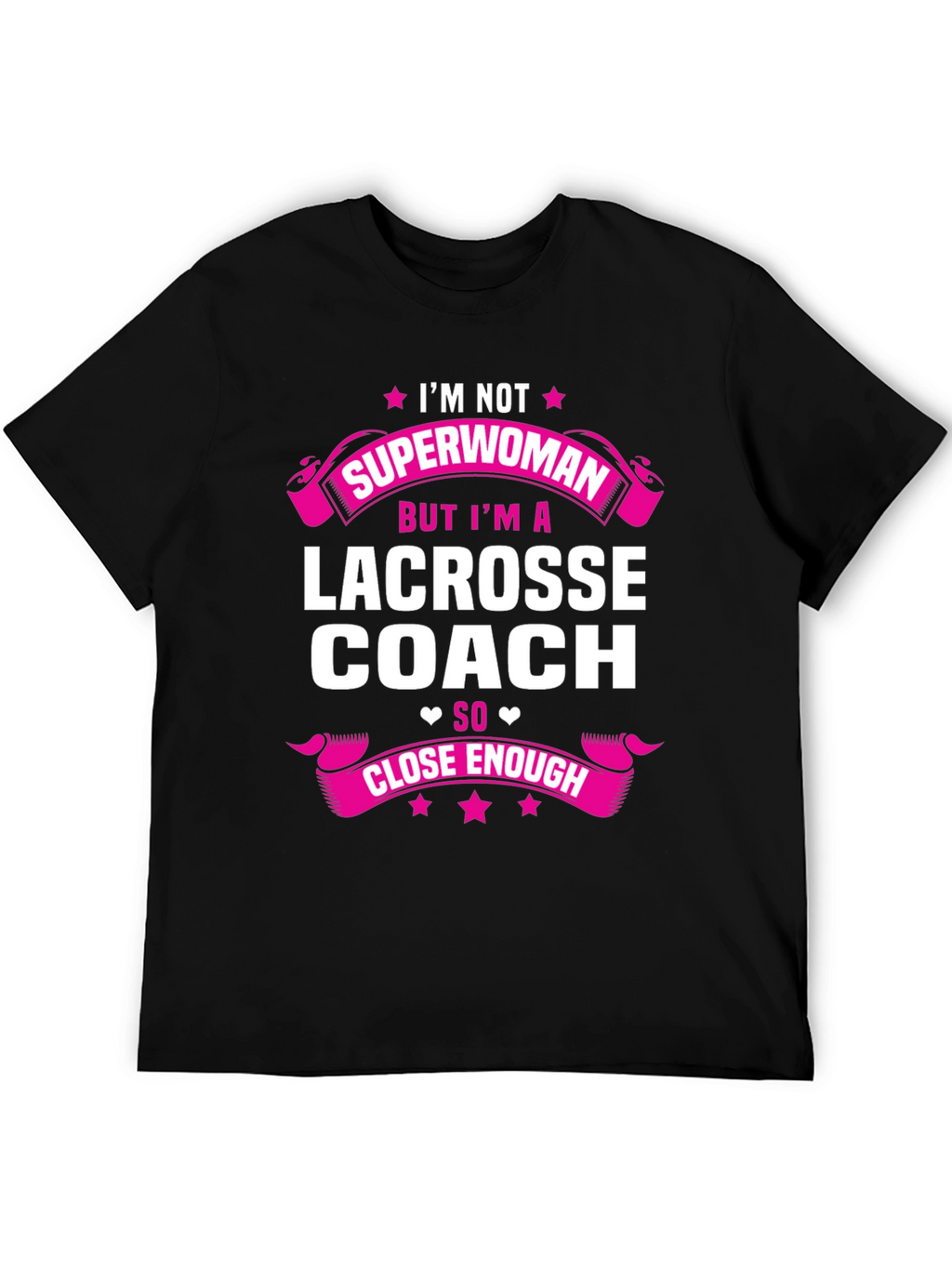Lacrosse Coach Superwoman T-Shirt