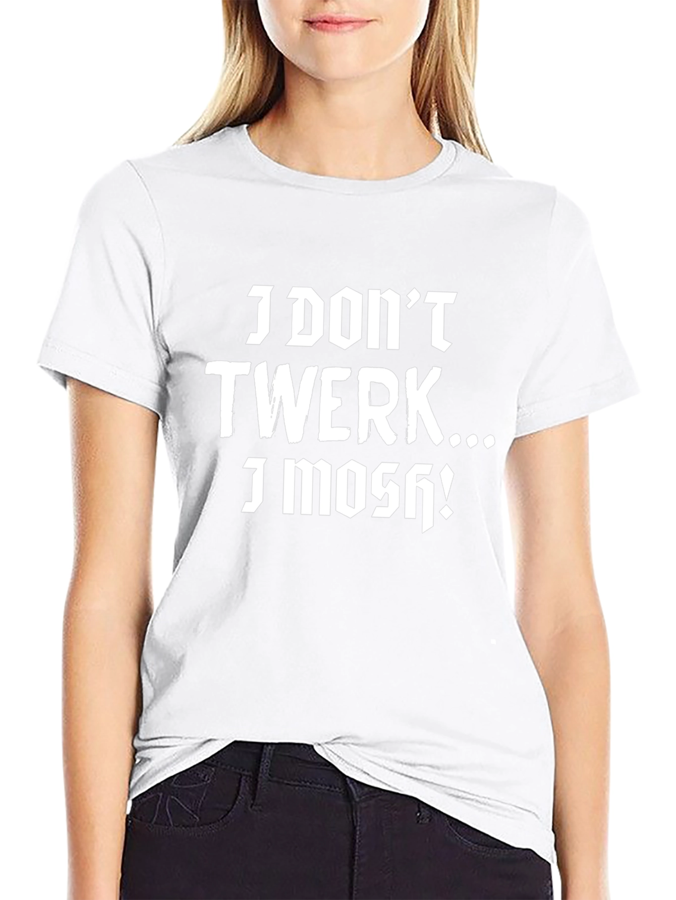 I Dont Twerk I Mosh Graphic Tee