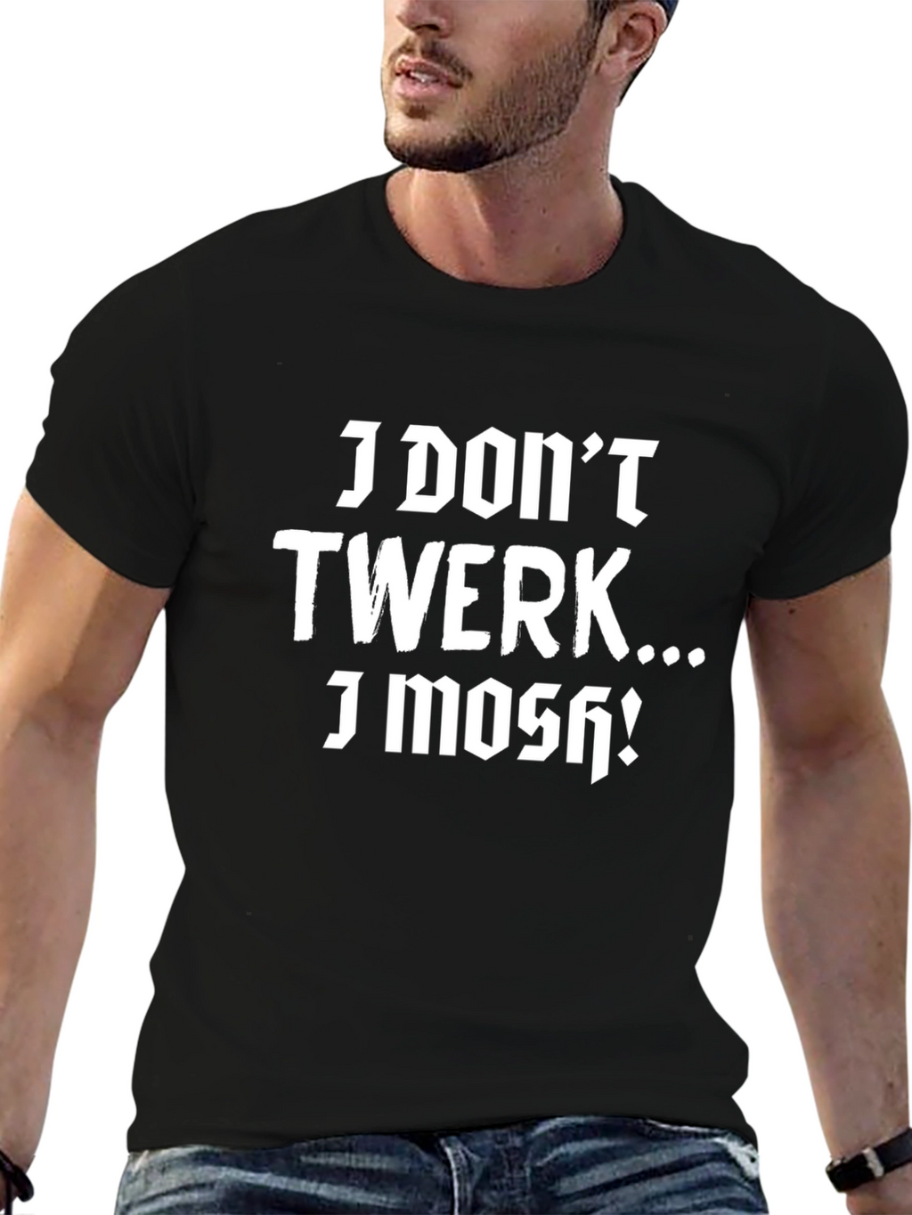 I Dont Twerk I Mosh Graphic Tee