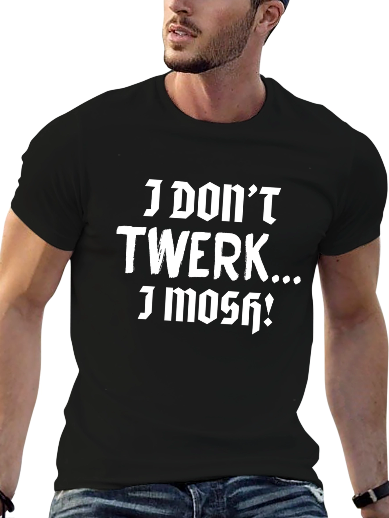 I Dont Twerk I Mosh Graphic Tee