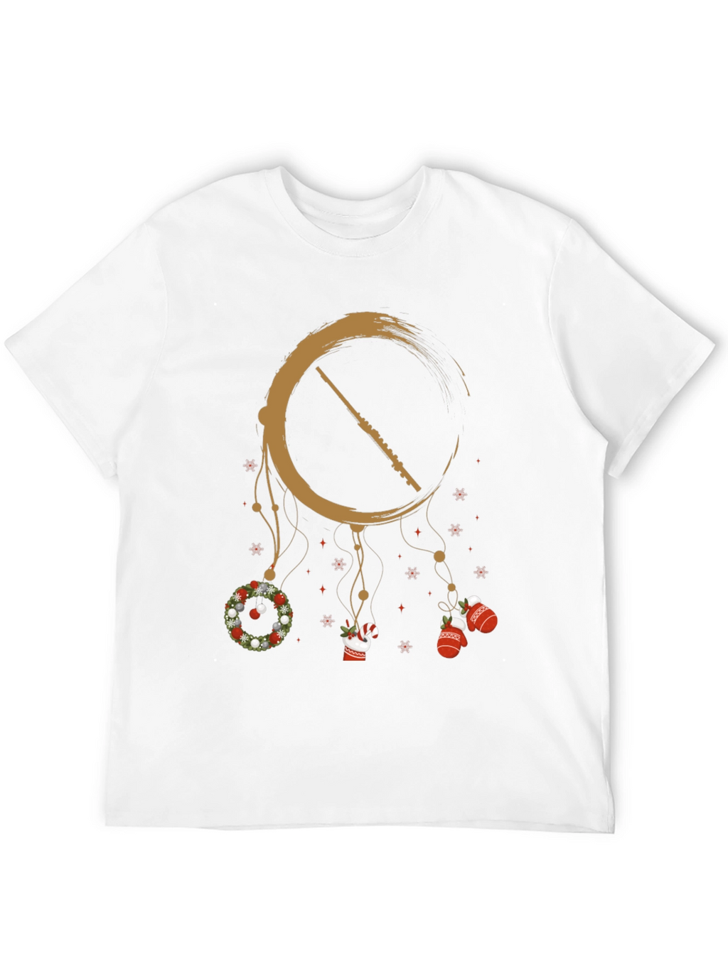 Holiday Flute Dreamcatcher Graphic Tee