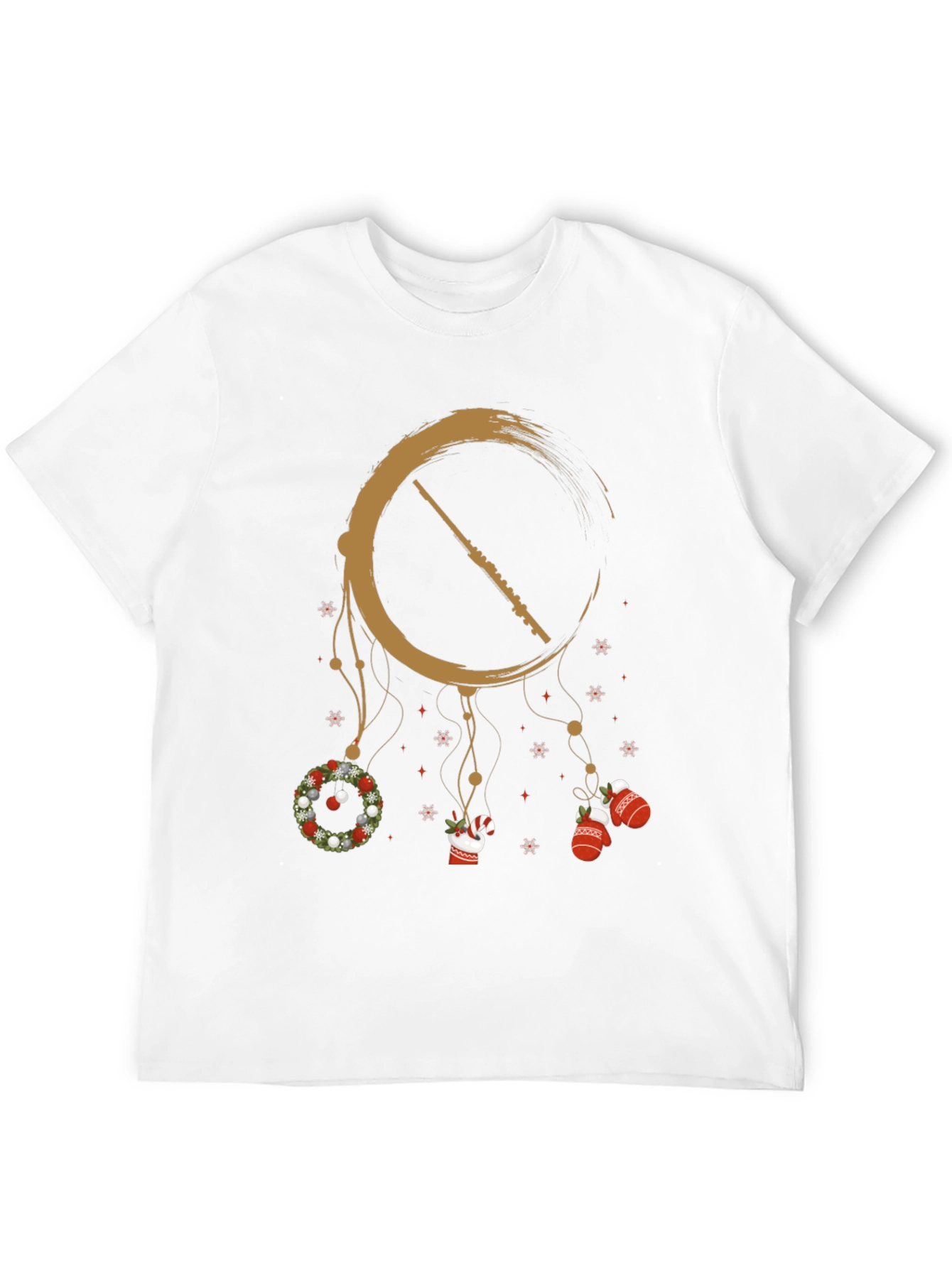 Holiday Flute Dreamcatcher Graphic Tee