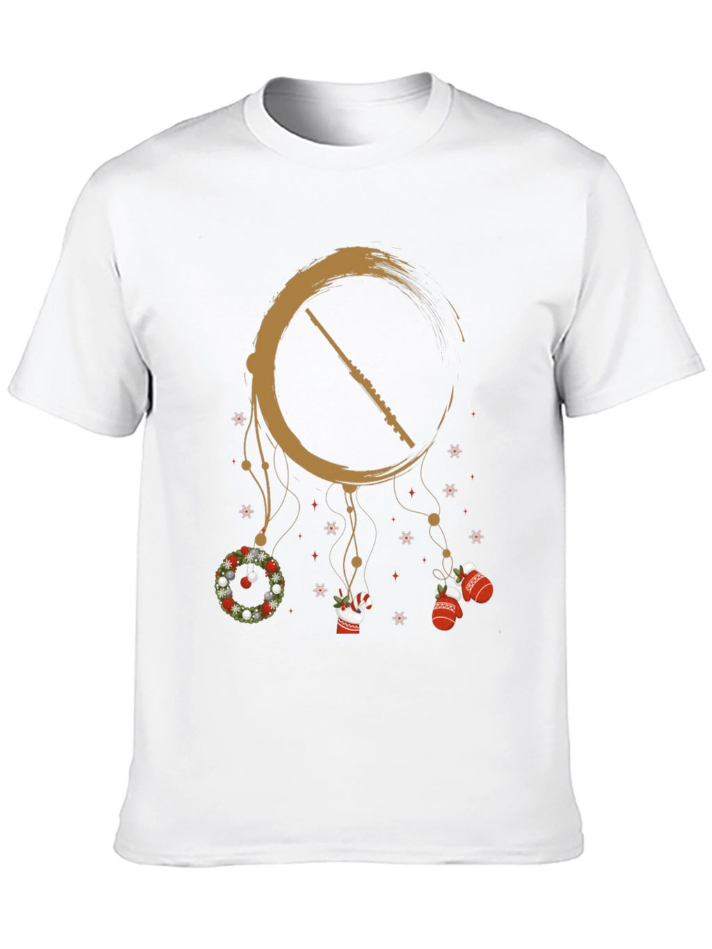 Holiday Flute Dreamcatcher Graphic Tee