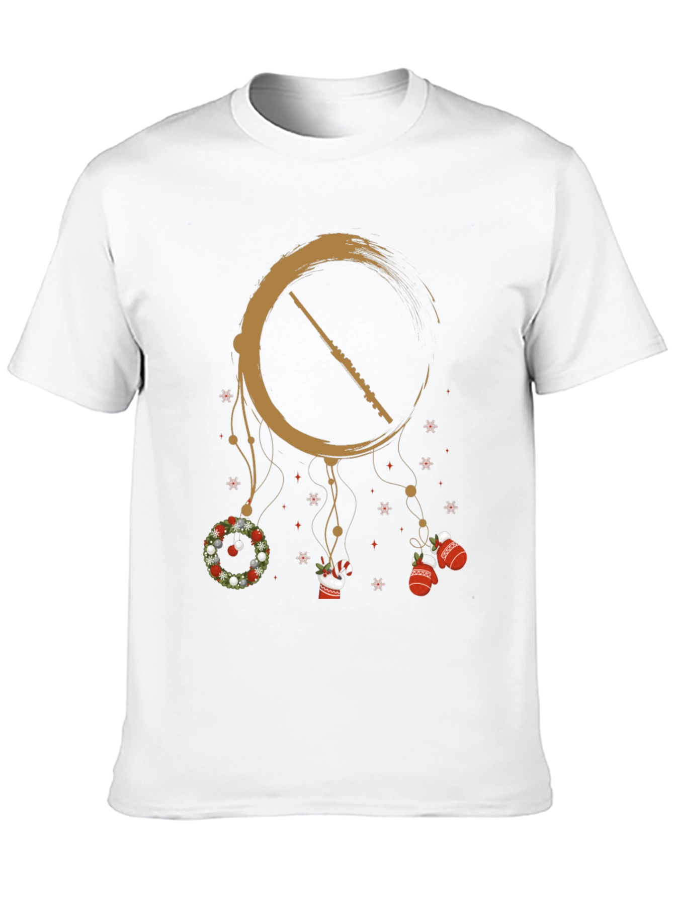 Holiday Flute Dreamcatcher Graphic Tee