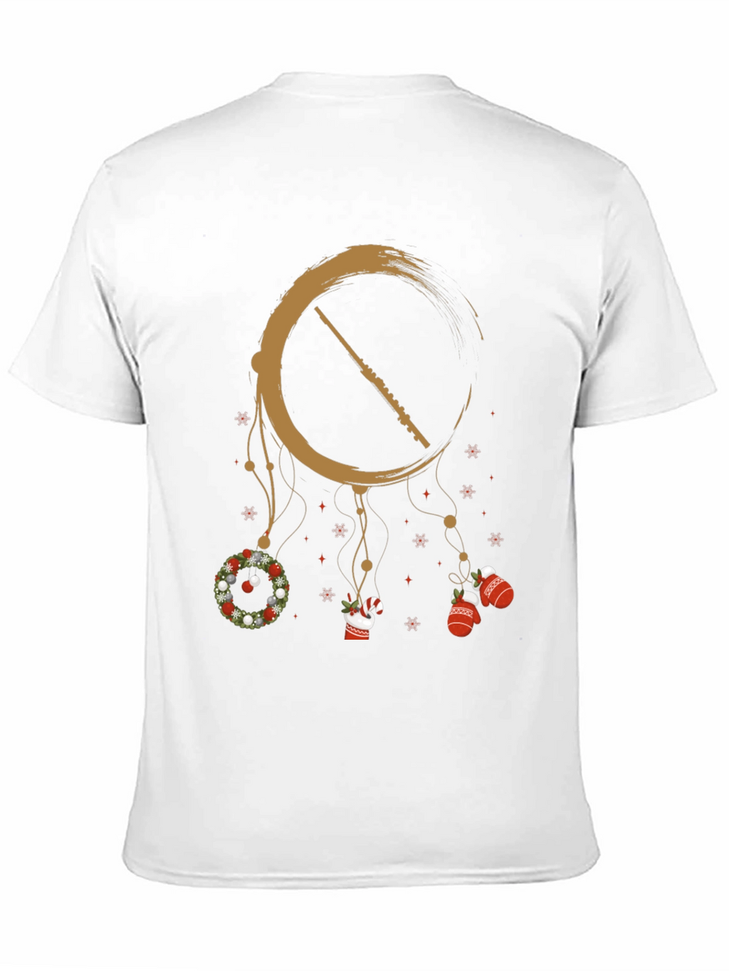 Holiday Flute Dreamcatcher Graphic Tee