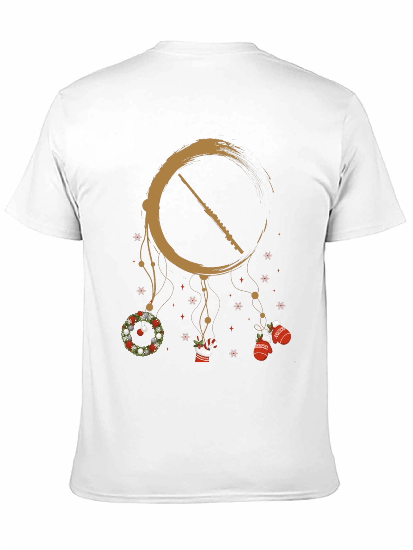 Holiday Flute Dreamcatcher Graphic Tee