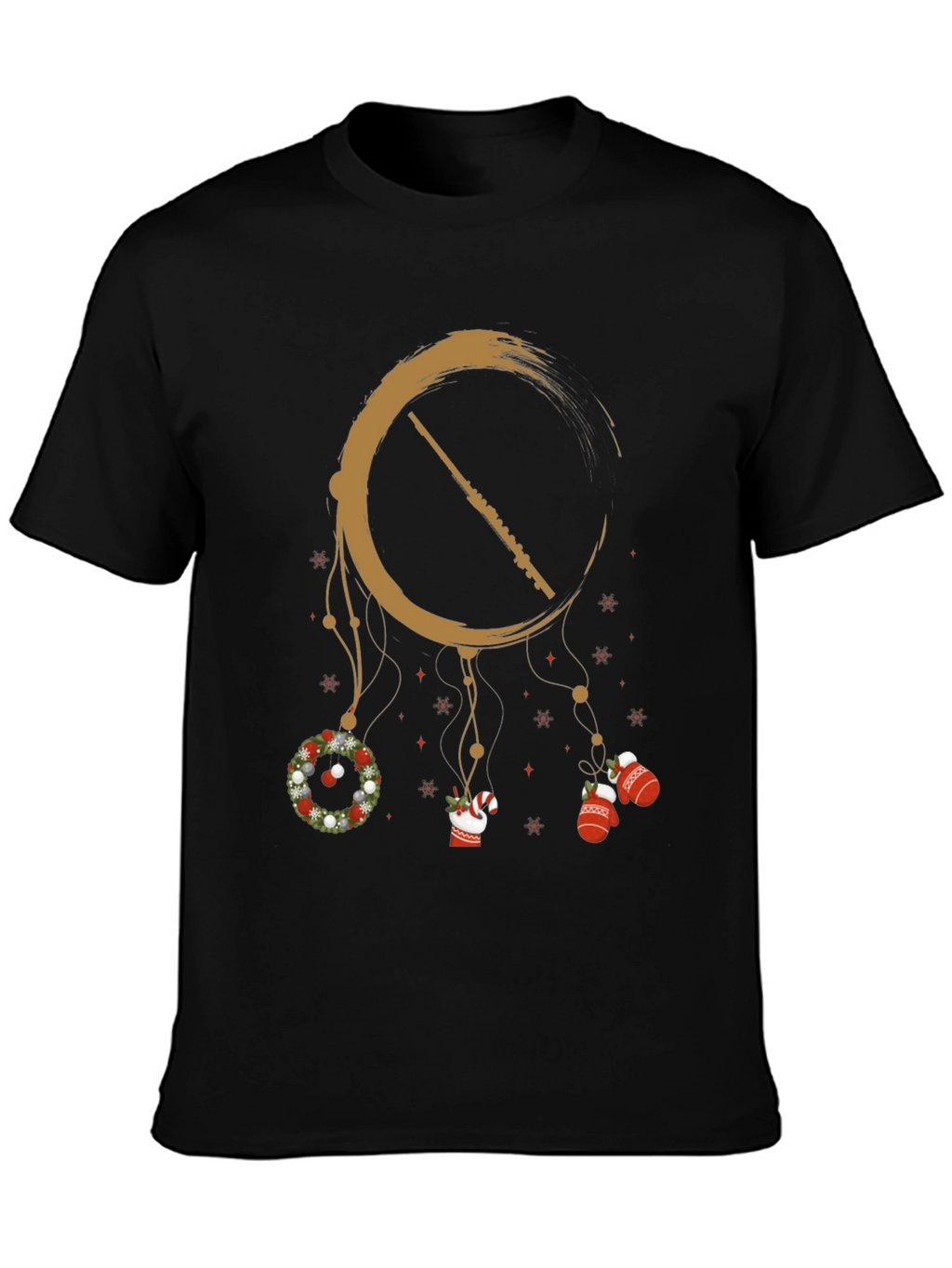 Holiday Flute Dreamcatcher Graphic Tee